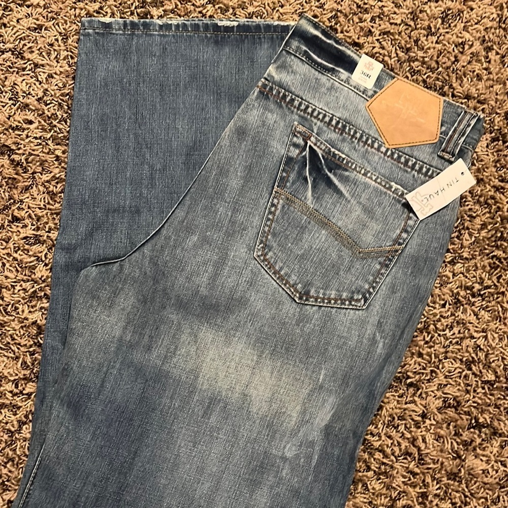 Tin Haul Mens Loose Fit Hoss jeans
